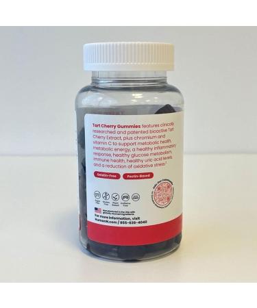 humanN Tart Cherry Gummies - Uric Acid & Immunity Support | NSF Certified Non-GMO Sugar-Free - 60 Count - Buy Online on GoSupps.com