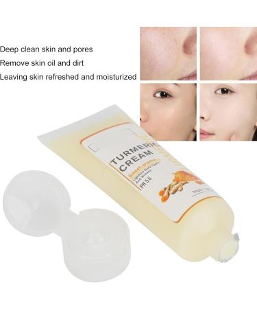 Sonew 50g Face Wash Deep Cleansing Turmeric Facial Cleanser Blackhead Oil Removal Face Wash Cleanser Hydrating Gentle Skin Cleanser - Buy Online on GoSupps.com
