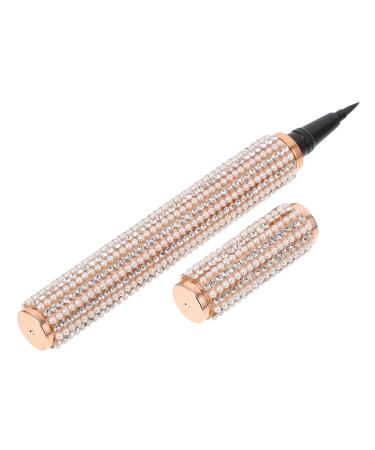 DOITOOL 1pc Eyeliner False Eyelashes Fake Lashes Eyebrow Pomade Black Makeup Pen Miss Beauty Pen Cosmetic 1 count (Pack of 1) As Shown