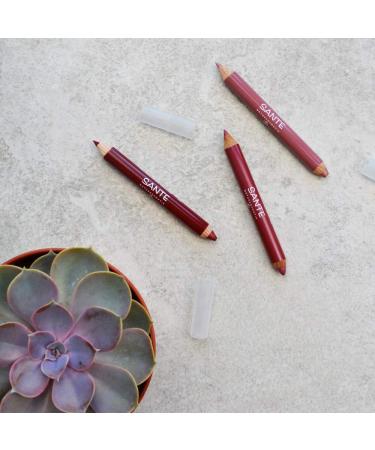 Sante Lip Duo Glamorous Look 03 - Long-Lasting Lip Color Set - Buy Online on GoSupps.com