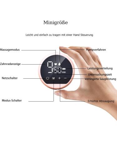 Portable Electric Milk Pump - Silent Single Pump 10 Fresh Bags 3 Modes 9 Intensity Levels LED Display - Buy Online on GoSupps.com