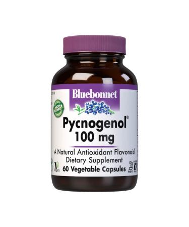 BlueBonnet Pycnogenol Vegetarian Capsules, 100 mg, 60 Count (743715008366)