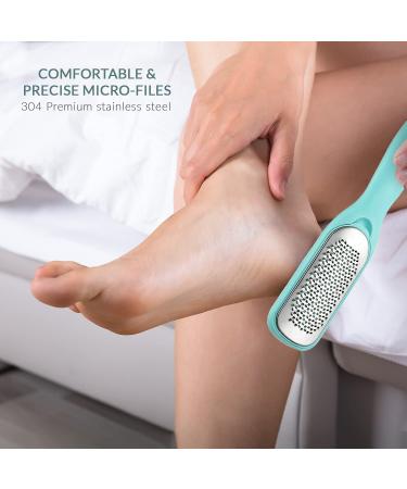 Double-Sided Callus Remover | Foot Scrub File for Exfoliation | Wet & Dry Feet Scrubber for Smooth & Soft Feet - Pedicure Tool - Buy Online on GoSupps.com