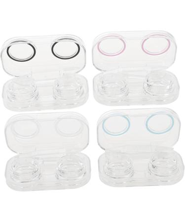 Solustre 16-Piece Contact Lens Container Set | Travel-friendly Storage for Contact Lenses & Glasses Case - Buy Online on GoSupps.com
