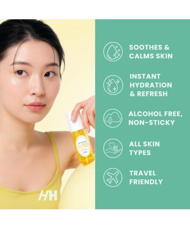 Handmade Heroes Sip The Tea Calming Face Mist Serum Hydrating Facial Spray with Chamomile Jasmine & Hyaluronic Acid Vegan Alcohol Free Formula for Dewy Refreshed Skin 2.2 fl oz - Buy Online on GoSupps.com