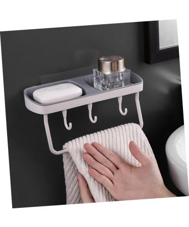 Ciieeo 2pcs Soap Holder Earth Tones Drain Soap Rack Soap Dish for Bathroom Sink Bath Soap Liquid Soap Dish with Hook Flamingo Toothbrush Holder Soap Dish for Shower Wall-mounted Shelf - Buy Online on GoSupps.com