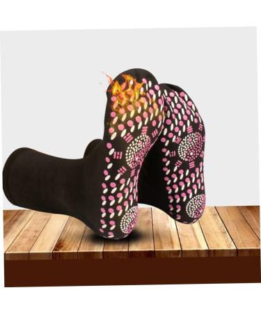 ToddMomy Self-Warming Magnetic Socks | 3 Pairs Heated Unisex Tourmaline Health Socks for Men & Women | Cozy Cotton Warmth - Buy Online on GoSupps.com