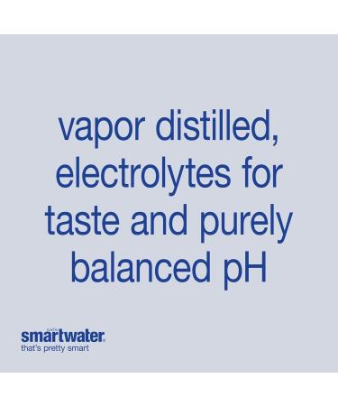 Glaceau smartwater 1 ltr bottles 6x1L (2x6x1L) - Buy Online on GoSupps.com