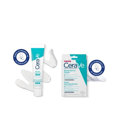 CeraVe Soins pour les Peaux Tendance Acn ique Soin Concentr Anti-Imperfections 40 ml et Patchs Anti-Imperfections Invisibles x22 (2 Tailles 10 & 12 mm) pour Cibler Corriger et Hydrater