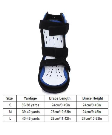 Milltrip Ankle Support Brace - Fracture Boot Short AFO Orthosis for Injuries | Right Foot M Size - Buy Online on GoSupps.com