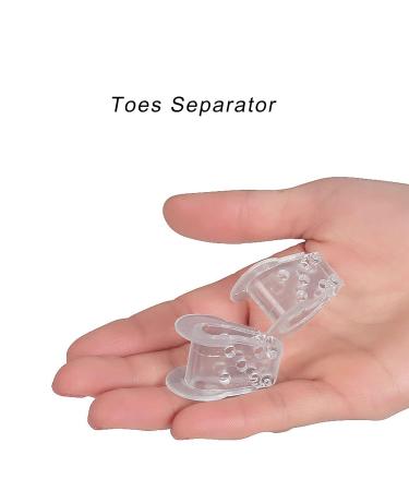 Comfortable Big Toe Spacers - Prevent Blistering & Reduce Friction - 2pcs for Bunion Relief - Buy Online on GoSupps.com