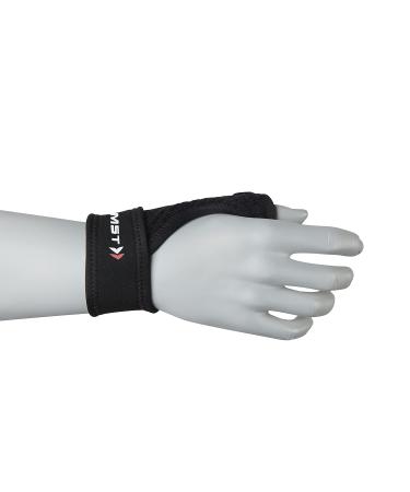 Zamst Thumb Guard - Lightweight Sports Thumb Brace for Sprains | Ideal for Baseball Soccer Basketball Football - Black Small - Buy Online on GoSupps.com