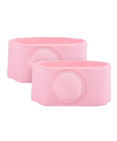Hernia Belt for Babies  2pcs Hernia Therapy Treatment Children Infant Baby Umbilical Hernia Belt  Baby Belly Button Band  Infant Abdominal Binder Navel Truss Support Newborn Belly Belt (Pink)(1)