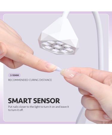 GAOY Omin-Cure Nail Lamp - Rechargeable UV Light for Fast Gel & Acrylic Nail Curing | USB Nail Dryer - Buy Online on GoSupps.com