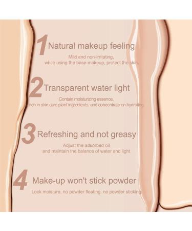  Xijobido BB Moisturizing Cream Foundation Mushroom Head Air Cushion Air Cushion Moisturizing Foundation for Face | Moisturizing Concealer Makeup Base for Women Friends - Buy Online on GoSupps.com