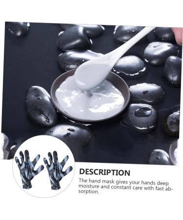 minkissy 2 Pairs Sleeping Hand Moisturizer Gloves Moisturizing Gloves for Dry Hands Cotton Mask Hands Gloves Cotton Moisturizing Gloves Spa Gel at Night Non-Woven Fabric - Buy Online on GoSupps.com