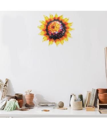 Zerodeko Sunflower Wall Decoration Hanging Wall Art Home Decor Flower Wall Art Wall Decorations Kitchen Decorations Wall Flower Decor Hanging Decor 3d Decorative Wall Outdoor Iron - Buy Online on GoSupps.com