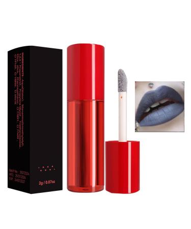 Powder lip gloss lipstick | Women's lipstick matte lipstick for outdoor meetings shopping glossy lip makeup lipstick