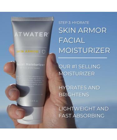 ATWATER Midnight Voyage Gift Set 3-Piece Men s Skincare Kit with Face Scrub Eye Cream & Facial Moisturizer Clean Skincare Set for Travel & Daily Hydration - Buy Online on GoSupps.com