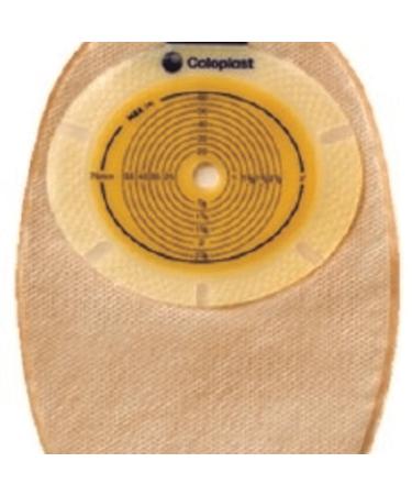 Coloplast 6215523BX - Inc SenSura 1-Piece Wide Outlet Drainable Pouch Precut Flat 1-1/4 Transparent