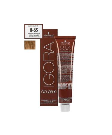 SK Igora 10 8-65 Light Blue Chocolate Gold 60ml - Buy Online on GoSupps.com