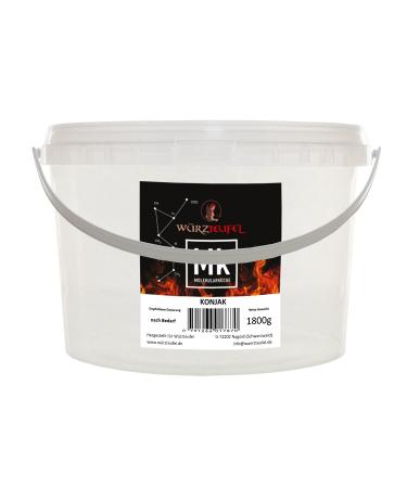 Konjac konjac flour konjac root devil's tongue ground 16 000 cps konjac gum E425. PE bucket 1800g. (1.8KG)
