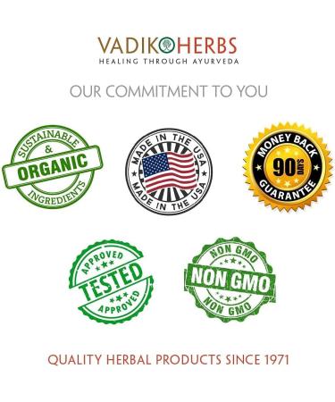 Certified Organic Vadik Herbs Manjistha (Rubia cordifolia) Powder 3 Bottles Capsules | Promotes Healthy Skin, Blood Cleanser, Natural Antioxidant, Promotes Healthy Flow of Blood and Urine - Buy Online on GoSupps.com