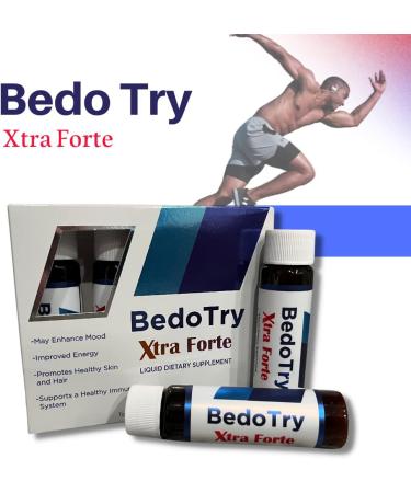 Bedo Try Xtra Forte Liquid Dietary Supplement B12 - B Complex 4 Fl Oz | Boost Energy & Metabolism - Buy Online on GoSupps.com