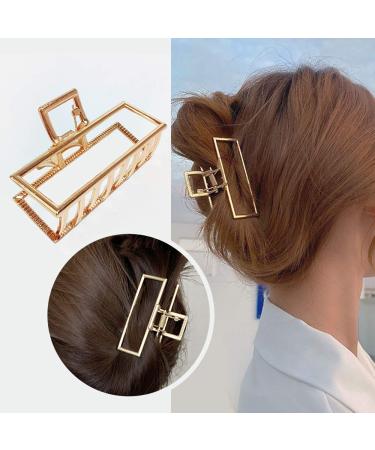 Elegant Sickle-Shaped Hair Clips | 4-Piece Slipproof Hair Accessories for Girls | Secure Hair Fixing - Buy Online on GoSupps.com