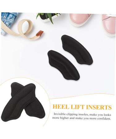 6 Pairs Heel Protectors & Cushion Pads - Blister Relief & Shoe Filler for Oversized Shoes - Invisible Black Ankle Protectors (9.5X3.5cm - Buy Online on GoSupps.com