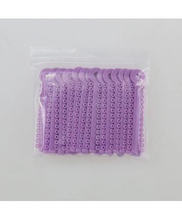 Orthodontic Ligature Ties 1040 Pcs - Multi-Color Dental Elastic O-Rings for Braces - Buy Online on GoSupps.com