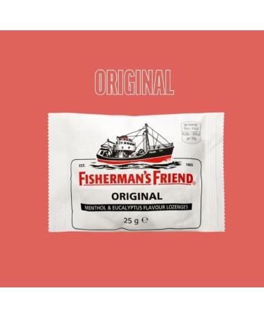 Fisherman's Friend Extra Strong Original Lozenges 25g (Pack of 4) - Buy Online on GoSupps.com