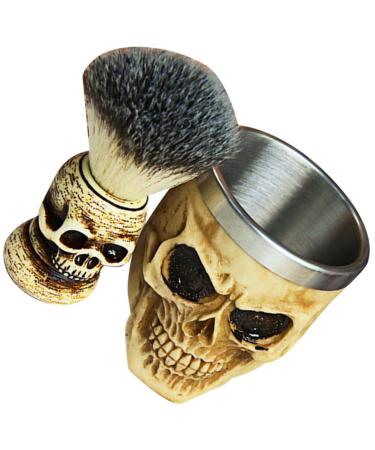 Exceart 1 set of travel-rasier brush Foaming roof shaving brush Razor wing holder men's care set BartSchale cup of men suit men's gifts menu for households accessories men