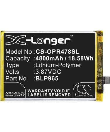 Buy Battery Replacement for K10x 5G PGGM10 BLP965 - Fast International Shipping - Buy Online on GoSupps.com