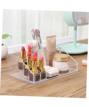 ABOOFAN 2pcs for Case Display Lipgloss Storage Slots Stand Organizer Transparent Shelf Lipsticks Acrylic mediumx2pcs As Shownx2pcs - Buy Online on GoSupps.com