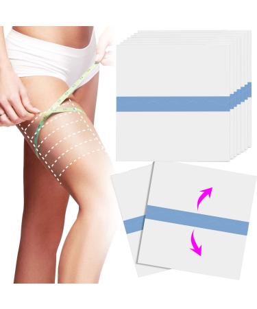 Thigh Lift Tape, 10 PCS Clear Adhesive Strips for Thigh & Tummy & Back Lifts, Waterproof and Sweat-Proof, Immediately Lifts Thigh Skin & Tuck Tummy, Smooths Wrinkles, Wear Under Skirt or Swimsuit 5 Pair (Pack of 1)