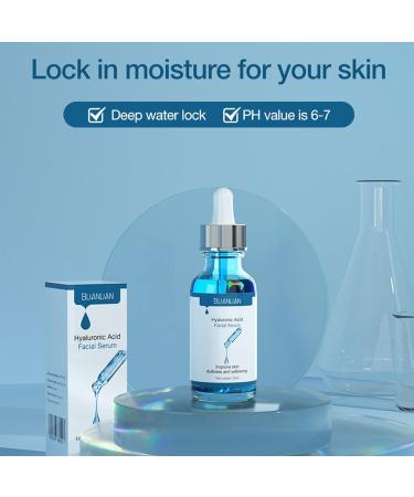 Buy Hyaluronic Acid Serum 30ml | Deeply Moisturizing & Reduces Fine Lines | Soothing Skin Essence for Sensitive Skin - Buy Online on GoSupps.com