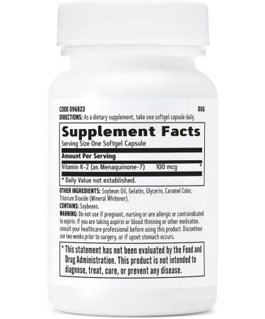 GNC Vitamin K-2 100mcg Softgels - 60 Count | Supports Bone-Building Process - Buy Online on GoSupps.com
