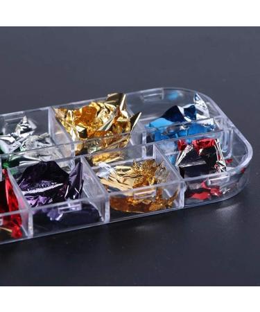 Kalolary 36 Color Nail Seilets Glitter - Rhinestone Nail Art Stickers & Body Glitter for DIY Decoration - Buy Online on GoSupps.com