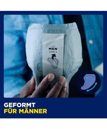 TENA MEN Active Fit Level 3 Incontinence Pads - 16 pcs | Best for Comfort & Protection | International Shipping Available - Buy Online on GoSupps.com