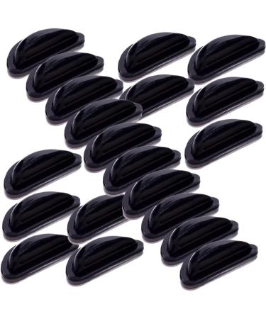 Gleavi 30 Pairs D-Shaped Anti-Slip Self-Adhesive Glasses Nose Pads - Cushions & Plate Pebbles Black (1.5x0.6cm 3pcs) - Perfect for Comfort & Fit - Buy Online on GoSupps.com