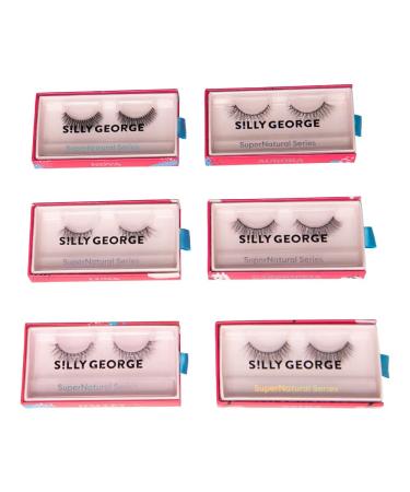 Silly George SuperNatural Lash | Lightweight Comfortable Natural Look | Flexible Band for Easy Wear (Halley) - Buy Online on GoSupps.com