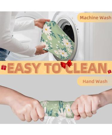 Spring Daisies Beard Bib Apron | Non-Stick Waterproof Hair Catcher for Men | Ideal Grooming Cloth with Suction Cups | Perfect Gifts for Men - Buy Online on GoSupps.com