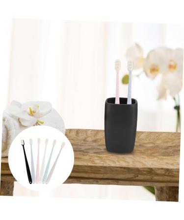 FRCOLOR 6pcs Wave Style Silicone Toothbrush Set - Superior Teeth Cleaning for Adults - International Shipping Available - Buy Online on GoSupps.com