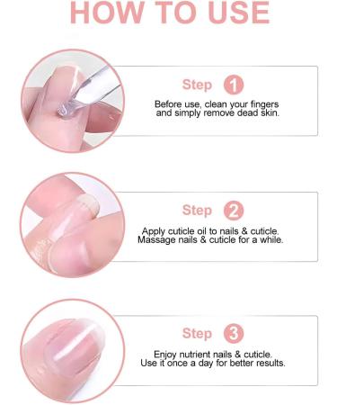 Nourishing Nail Nutrient Oil Kit for Strengthening and Healthy Cuticle Remover Cream with Tools (YS25-3) - Buy Online on GoSupps.com