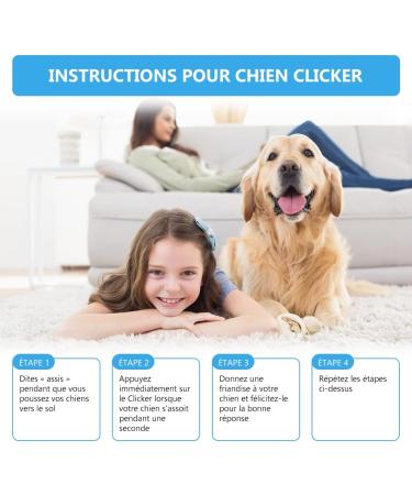 Dog Training Clicker Set - 2-Pack Hand Loop Clickers for Dogs Cats & Horses | Effective Clicker Training Tools - Buy Online on GoSupps.com