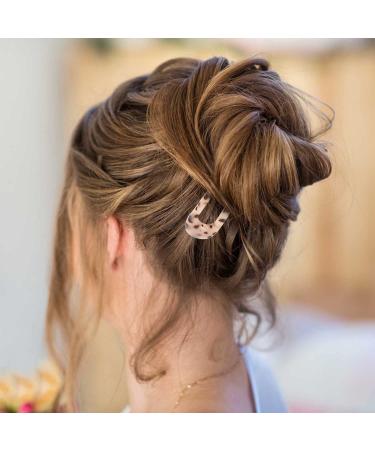 Benefree French Hair Pins Tortoise Shell U Shape Hair Forks Clips for Thin Thick Hair - 4 Pack - Buy Online on GoSupps.com