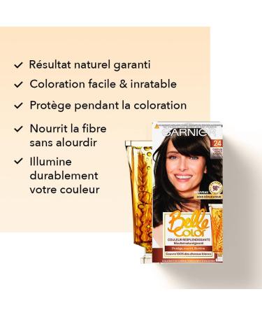 Garnier - Belle Color - Permanent coloring Chestnut - 24 Natural dark chestnut - Buy Online on GoSupps.com