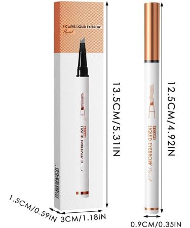 Magic 4 Tip Eyebrow Pencil BLACK+BROWN - Buy Online on GoSupps.com