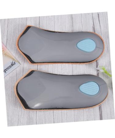 FOMIYES Flatfoot Pads - Orthotic High Heel Insoles | 3/4 Thin Arch Support for Comfort & Cushioning | Leather Inserts for Men & Women | Non-Slip Shoe Pads - Buy Online on GoSupps.com